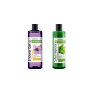Farmasi Botanics Isırgan Özlü Parlaklık Veren 500 ml Şampuan + Botanics Mine Çiçeği 500 ml Duş Jeli
