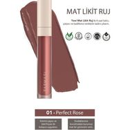 Farmasi Mat Likit Ruj 01 Perfect Rose Yeni Nesil Ürün