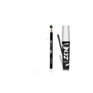 Farmasi Zen Siyah Maskara+Farmasi 01 Make Up Express Siyah Göz Kalemi