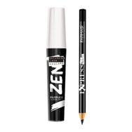 Farmasi Zen Siyah Maskara+Farmasi 01 Make Up Express Siyah Göz Kalemi