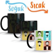 Fases Walter White Breaking Bad Sihirli Porselen Kupa