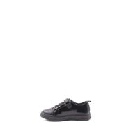 Fast Step 157XA6063 Rugan Hakiki Deri Siyah Unisex Çocuk Casual Ayakkabı