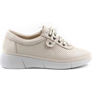 Fast Step 408ZA703-D-88 Bej Hakiki Deri Kadın Casual Ayakkabı