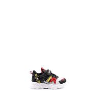 Fast Step 615XCA080 Siyah Kırmızı Unisex Çocuk Sneaker Ayakkabı
