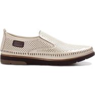 Fast Step 711MA07LZR Bej Deri Erkek Casual Ayakkabı