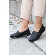 Fast Step 864ZA101 Siyah Hakiki Deri Kadın Casual Ayakkabı