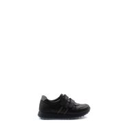 Fast Step 920XA819 Hakiki Deri Siyah Gri Unisex Çocuk Casual Ayakkabı