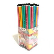 Fatih 12070 Üçgen Mercanlı Pastel Renkli Kurşun Kalem