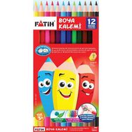 Fatih 33112 12 Renk Tam Boy Kuru Boya Kalemi