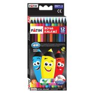 Fatih 33412 Black Wood 12'li Tam Boy Kuru Boya