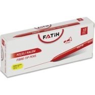 Fatih 34040 Ofis Tipi 10'lu Kırmızı Keçeli Boya Kalemi