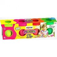 Fatih 520x4 Neon Oyun Hamuru