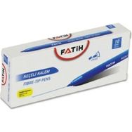 Fatih Ofis Tipi Mavi 10'lu Keçeli Kalem