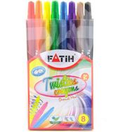 Fatih Twisties Crayon 8'li Boya Kalemi