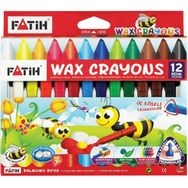 Fatih Wax Crayon Jumbo 12 Renk 50220 Mum Pastel Boya