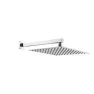 Fause Ankastre Borulu Kare Slim Metal 30x30 cm Duş Başlığı