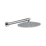 Fause Ankastre Borulu Oval Slim Metal 25 cm Duş Başlığı
