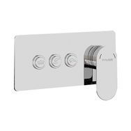 Fause Comfort 3 Yönlü Krom Ankastre Banyo Bataryası