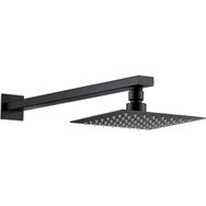 Fause Slim Metal 20x20 cm Gri Kare Duş Başlığı
