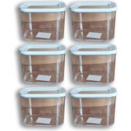 Favilla Saklama Kabı 6'lı Süper Set 1 lt