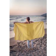 Favora 90x140 Sarı Peştamal Plaj Havlusu