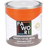 Fawori İdeal Parlak Endüstriyel Mat Siyah 0.75 kg Boya