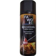 Fawori Isıya Dayanıklı 01 Siyah 400 ml Sprey Boya