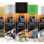 Fawori Mat Siyah 400 ml Akrilik Sprey Boya