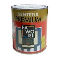 Fawori Premium 2.5 lt Siyah Sentetik Yağlı Duvar Boyası