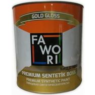 Fawori Premium Parlak Siyah 250 gr Sentetik Yağlı Boya