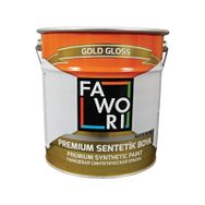 Fawori Premium Parlak Siyah 3 kg Sentetik Yağlı Boya
