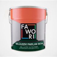 Fawori Selülozik Siyah 8.5 kg Parlak Boya