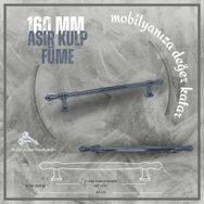 FDS Asır 160 mm Vida Aralığı Füme Renk Mobilya Kulp