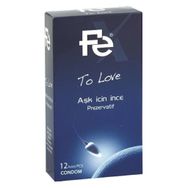 Fe To Love Aşk İçin İnce 12'li Prezervatif