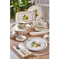 Fecra Lemone 35 Parça Gold Fileli Kahvaltı Seti