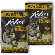 Feles Aktif Karbonlu Tozsuz 2x10 lt Kedi Kumu