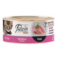 Felicia 12x85 gr Tahılsız Tavuklu Kıyılmış Yavru Kedi Konservesi