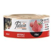 Felicia Fileto Biftekli Tahılsız 6x85 gr Yetişkin Kedi Konservesi