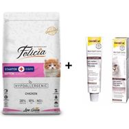 Felicia Kitten Tavuklu 2 kg Yavru Kedi Maması + Gimcat Soft Extra 20 gr Malt