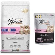 Felicia Kuzulu 12 kg+12x85 gr Yavru Yaş Kedi Maması