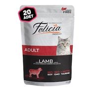 Felicia Kuzulu Tahılsız Pouch 20x85 gr Yetişkin Konserve Kedi Maması