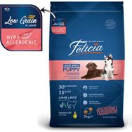 Felicia Large Puppy Kuzu Etli Orta ve Büyük Irk 3 kg Yavru Köpek Maması