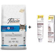 Felicia Somonlu 12 kg Yetişkin Kedi Maması + Gimcat Soft Extra 20 gr Malt