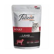 Felicia Tahılsız Kuzu Etli Yetişkin 6x85 gr Kedi Yaş Mama