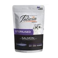 Felicia Tahılsız Somon Balıklı Kısırlaştırılmış 6x85 gr Kedi Yaş Maması