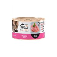 Felicia Tahılsız Tavuklu Konserve Yavru 6x85 gr Kedi Maması