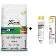 Felicia Tavuklu 2 kg Yetişkin Kedi Maması + Gimcat Soft Extra 20 gr Malt