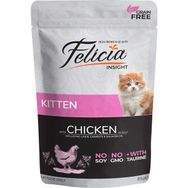 Felicia Tavuklu Tahılsız Yavru Pouch 12x85 gr Yaş Kedi Mama