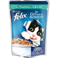 Felix 100 gr Ton Balıklı Yetişkin Kedi Konservesi