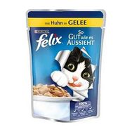 Felix 12x100 gr Tavuklu Yetişkin Kedi Konservesi